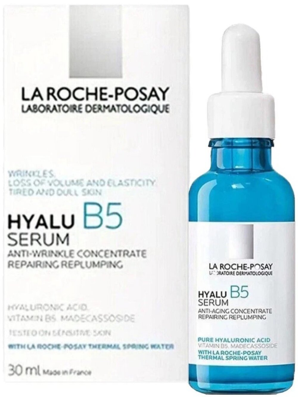La Roche-Posay B5 Serum 30ml Anti-Aging Face Repair Hydrating Hyaluronic